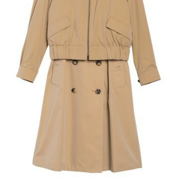 Burberry Layered Bomber & Trench Twofer Ja… - Picture 3 of 14